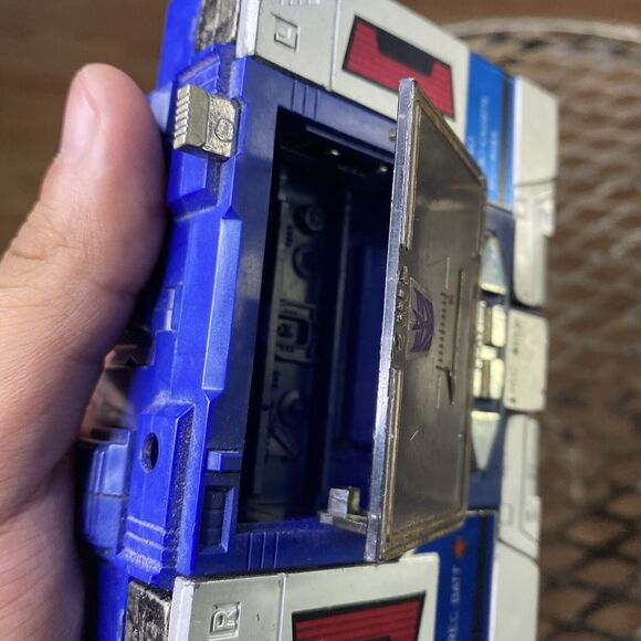 Transformers G1 Original Vintage Takara 1983 Soundwave Cassette Player - Picture 11 of 11